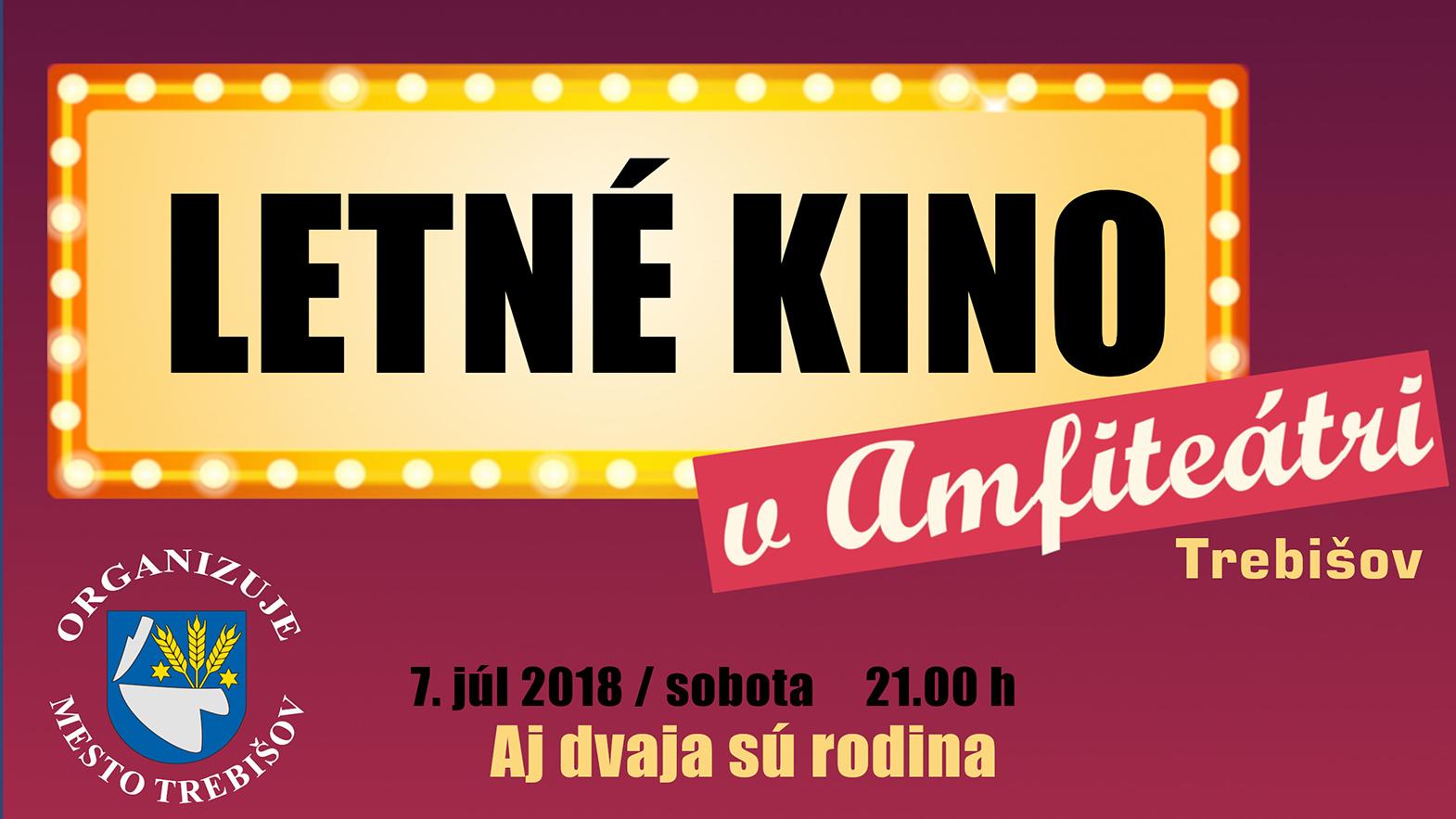 Letné kino v Trebišove