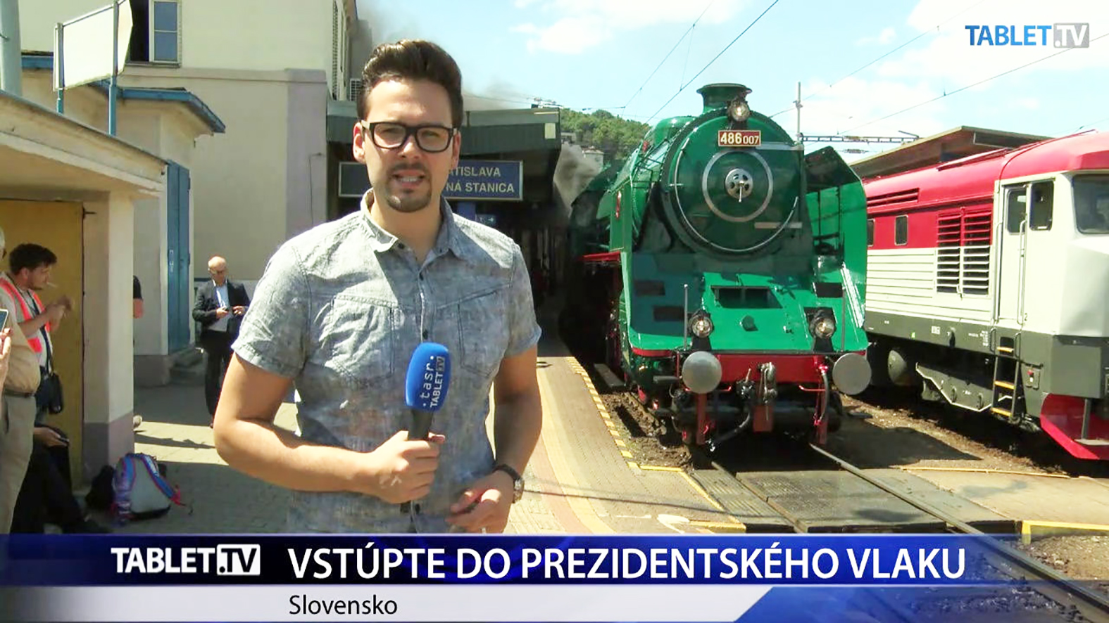 Historický Prezidentský vlak začal turné po Slovensku