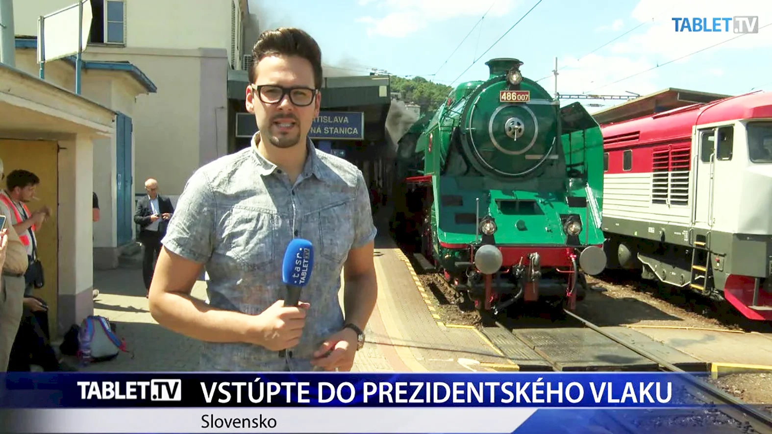 Historický Prezidentský vlak začal turné po Slovensku