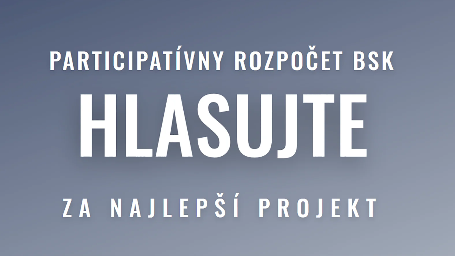 Hlasujte za naj komunitné projekty