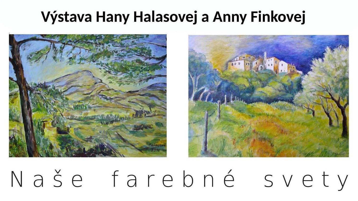 Naše farebné svety - výstava výtvarných diel