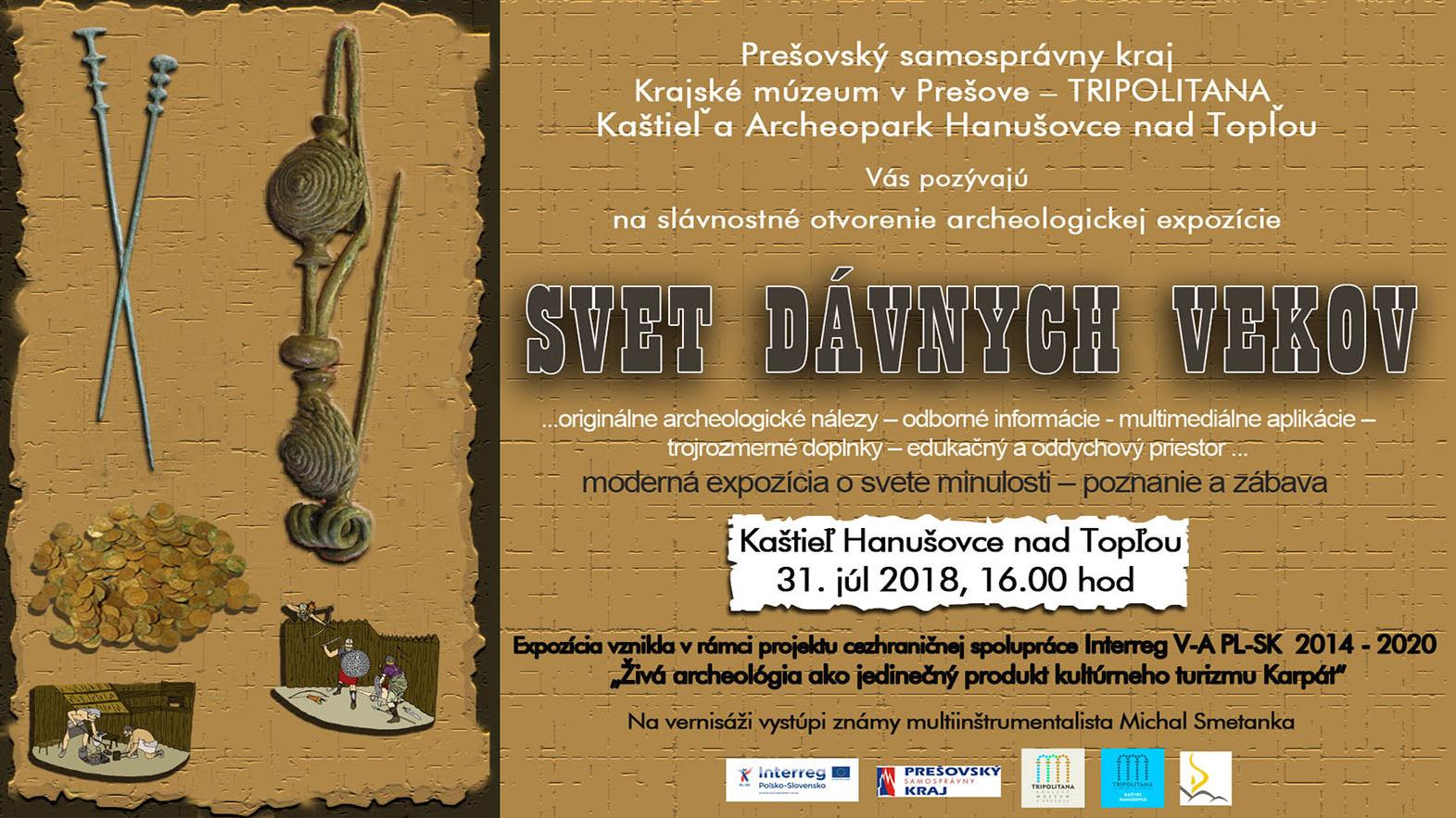 V kaštieli otvoria archeologickú expozíciu Svet dávnych vekov