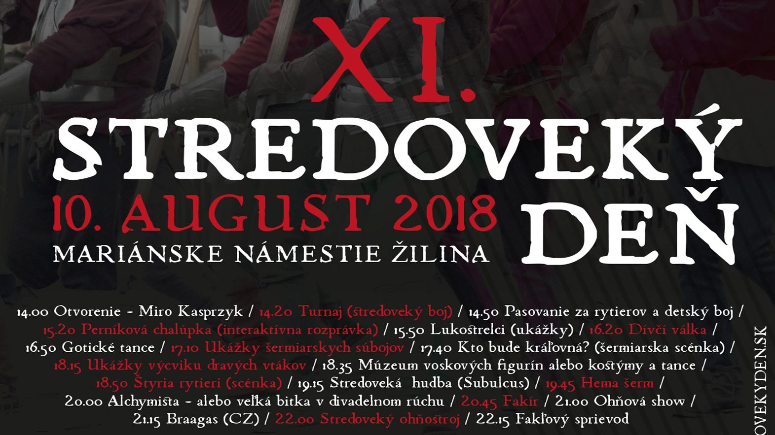 Stredoveký deň nás opäť zavedie do minulosti