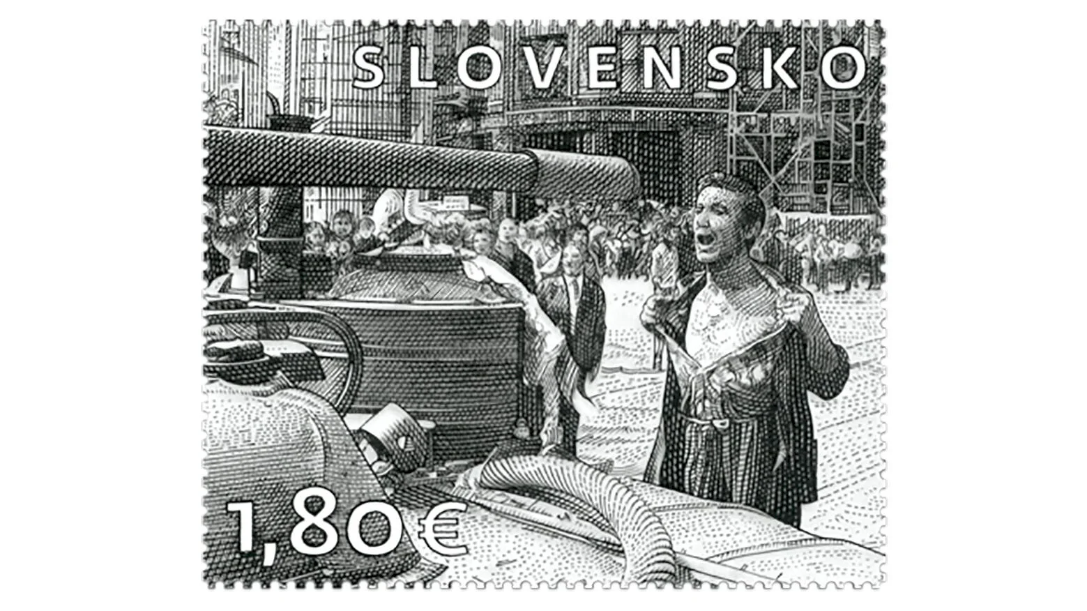 Ikonická fotografia Ladislava Bielika je motívom novej poštovej známky