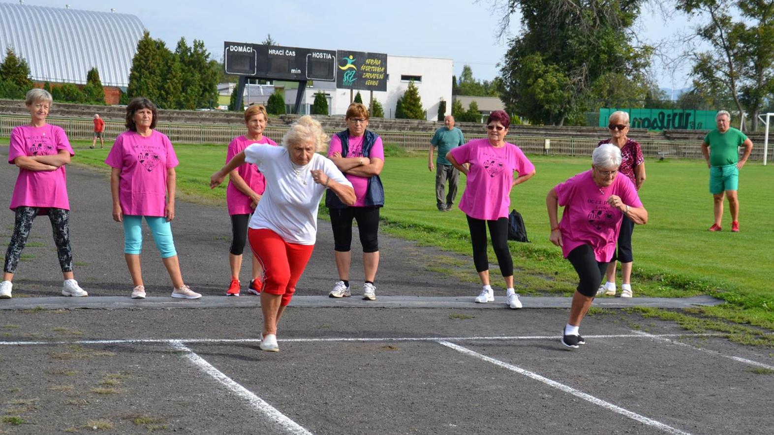 Levickí seniori súťažili na olympiáde
