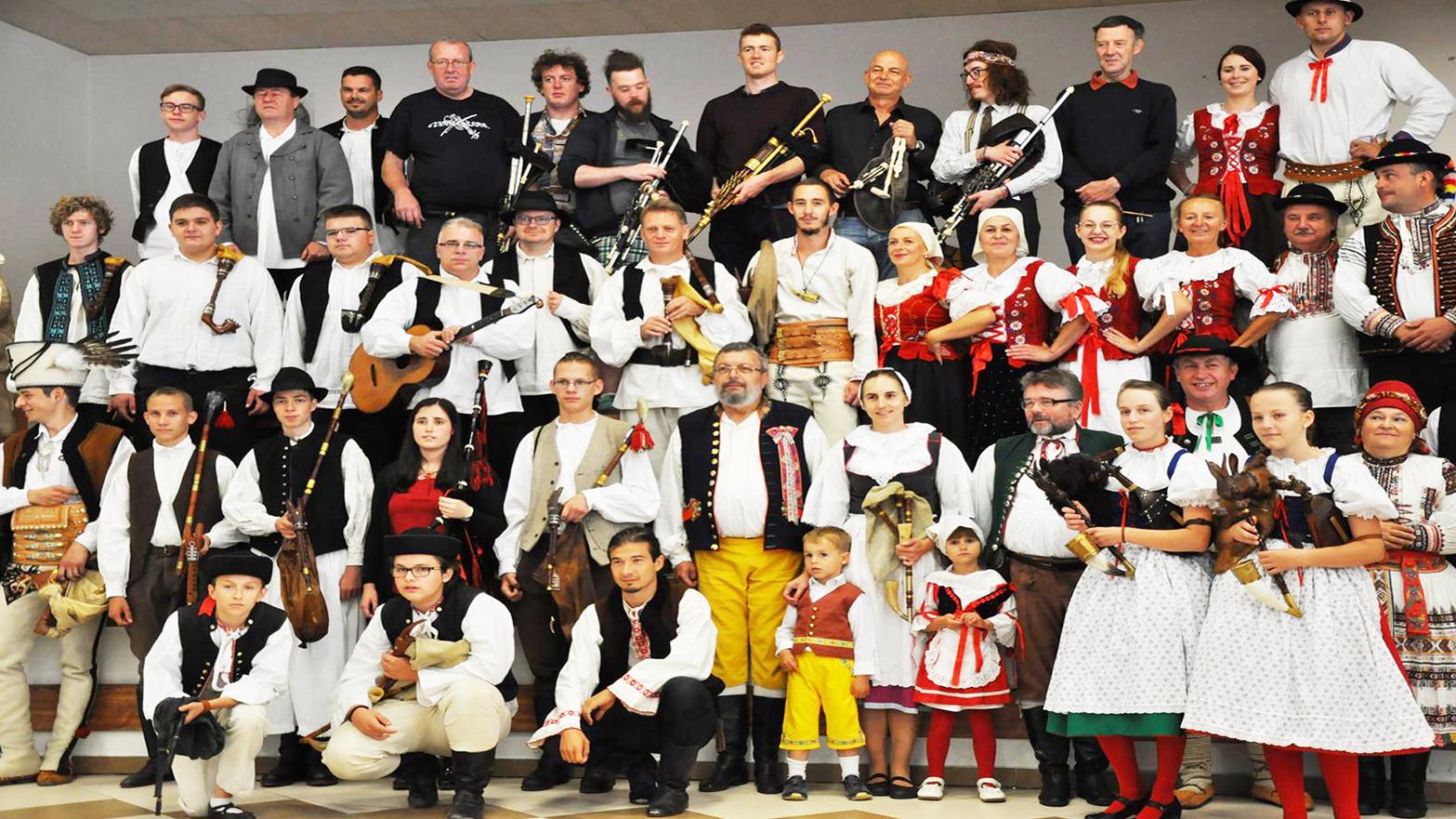 Gajdoši z rôznych kútov Európy sa stretli v Oravskej Polhore
