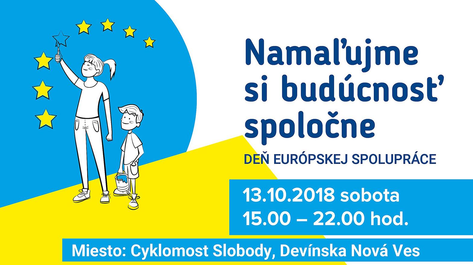 Deň európskej spolupráce na cyklomoste Slobody