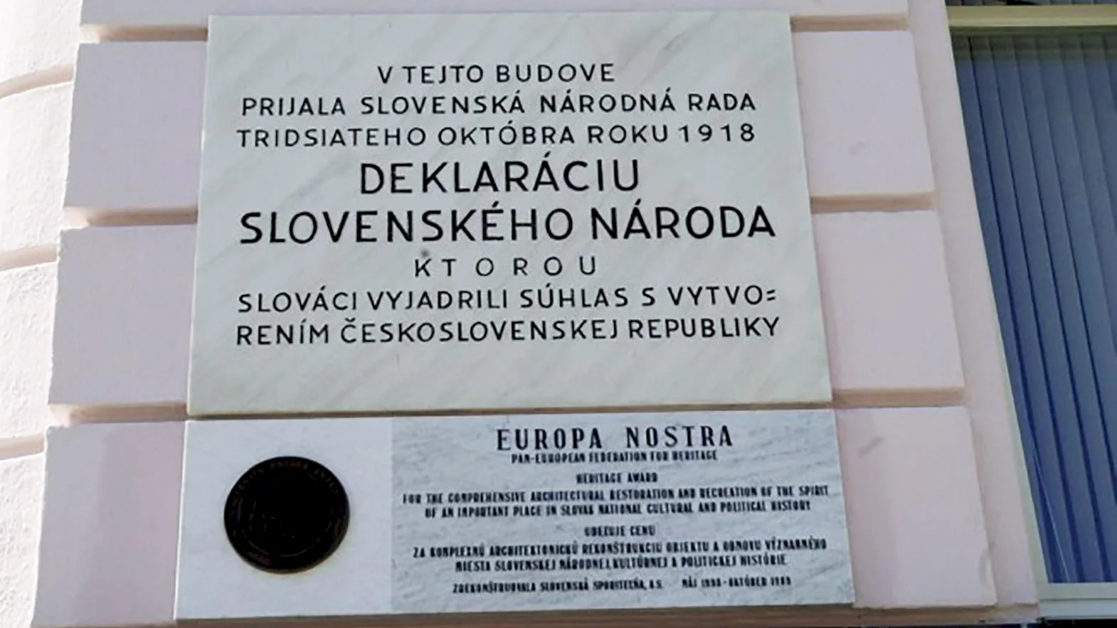 SNK pripomenie 100. výročie prijatia Martinskej deklarácie