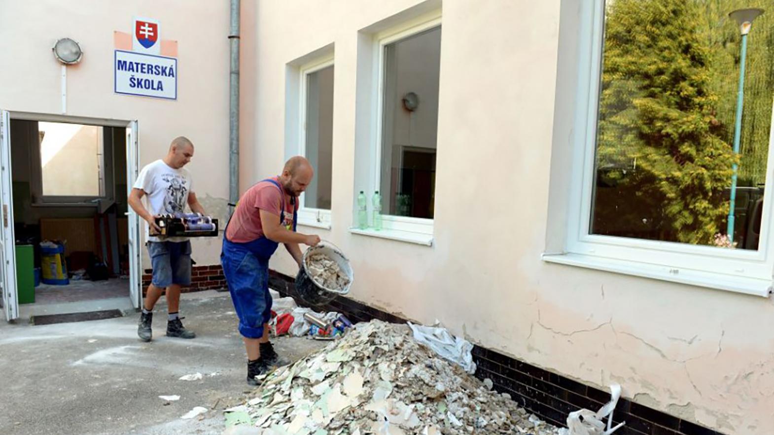 Druhú najväčšiu MŠ v meste rekonštruujú, dostane nové kúrenie aj fasádu
