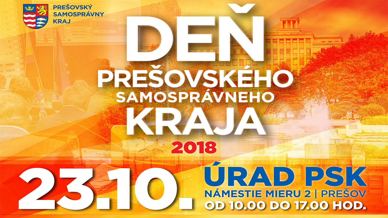 Deň Prešovského samosprávneho kraja v každom meste