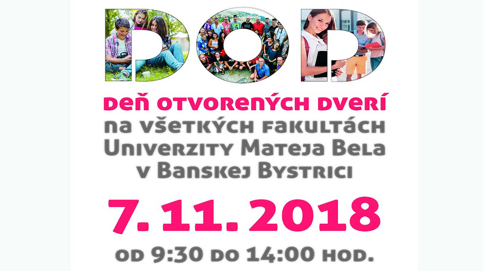 Deň otvorených dverí na UMB