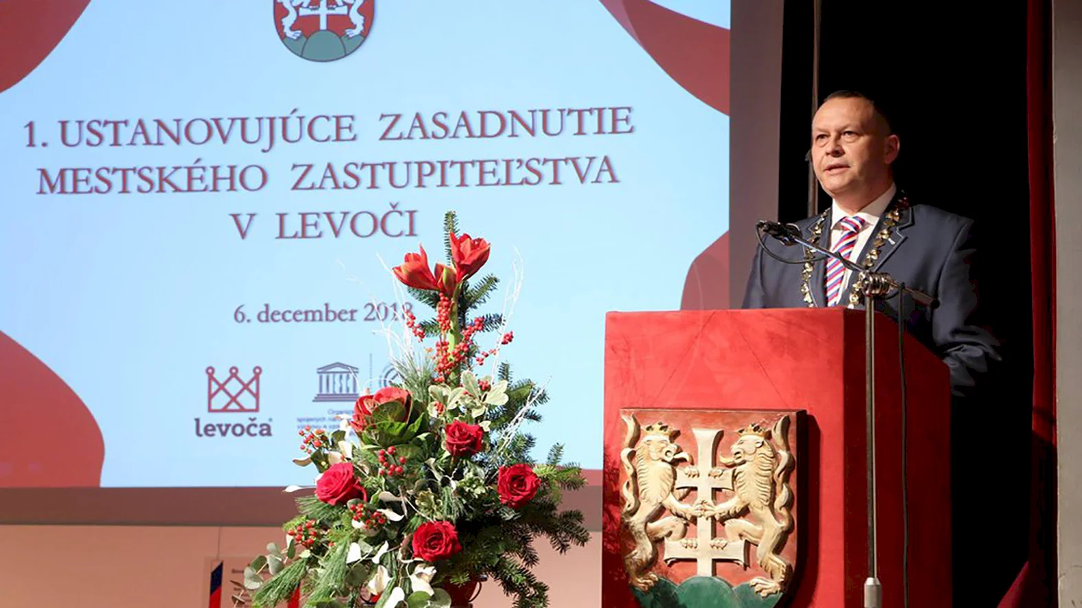 Novozvolený primátor sa spolu s poslancami MsZ ujal funkcie