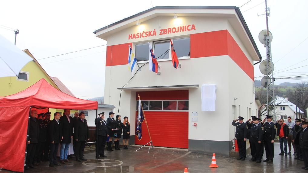 V Dohňanoch sprístupnili zrekonštruovanú hasičskú stanicu