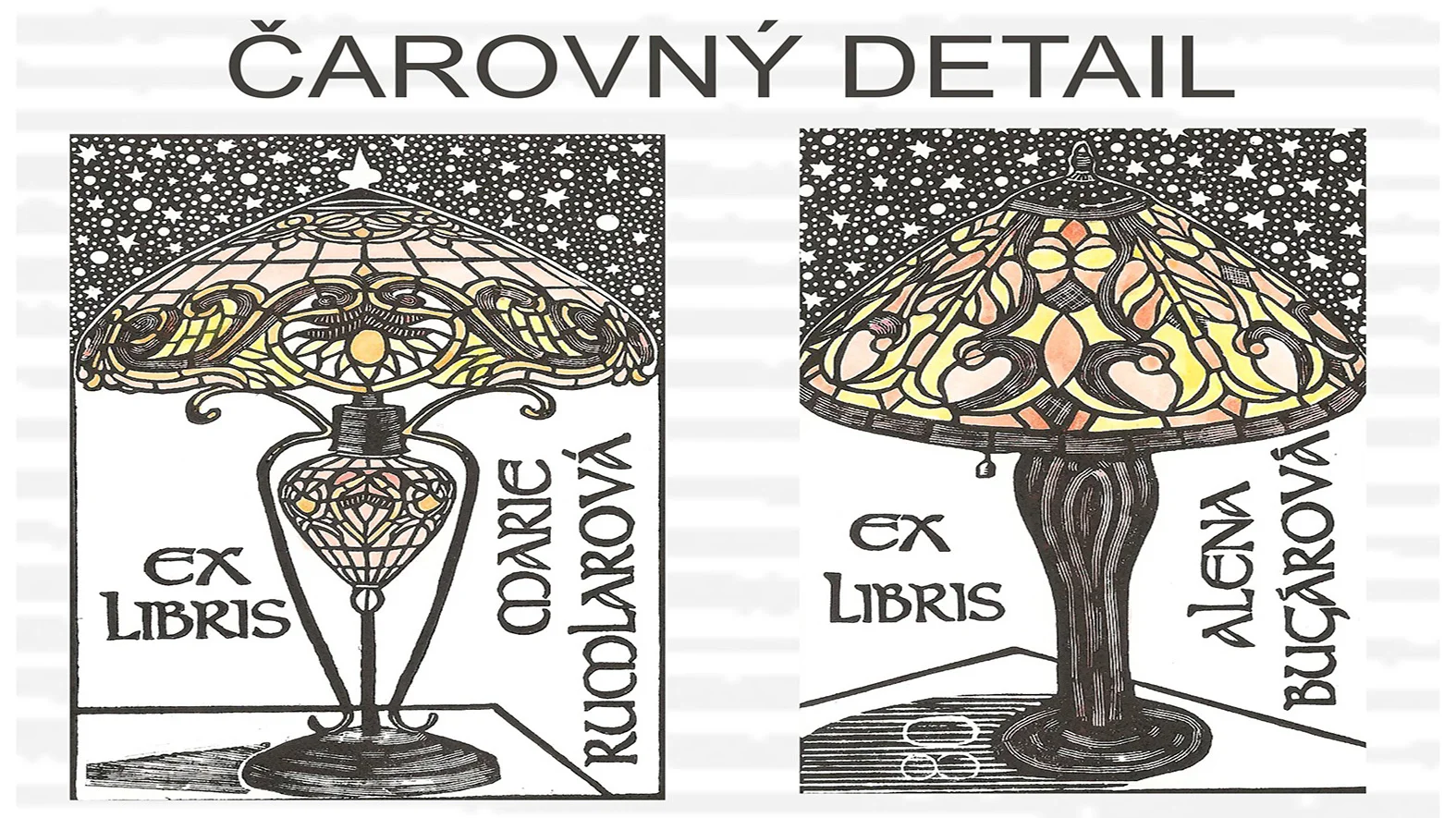 Čarovný detail - výstava exlibris a grafík