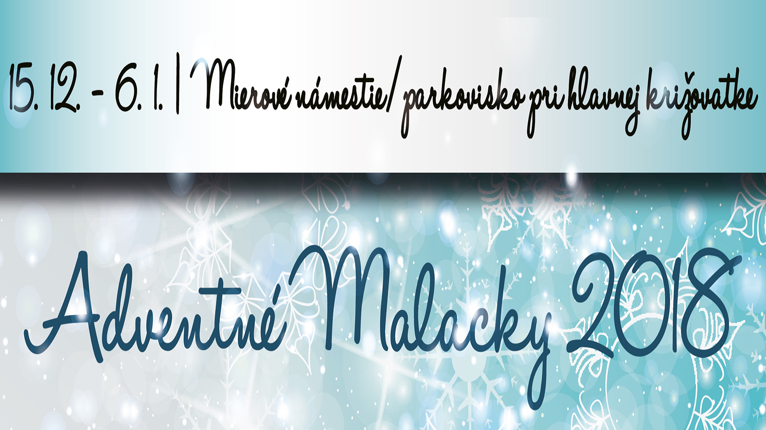 Vianočné trhy v Malackách sa začínajú už dnes