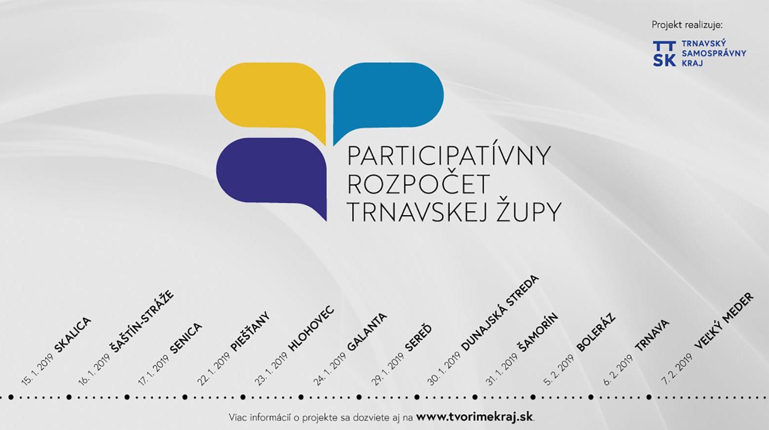 Trnavská župa spúšťa projekt participatívneho rozpočtu