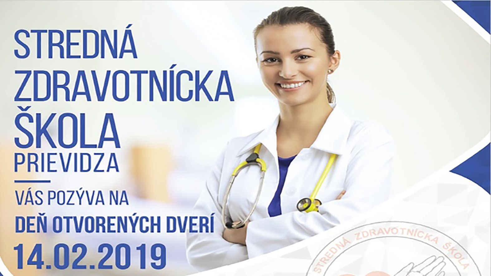 Nová stredná zdravotnícka škola v Prievidzi pozýva na Deň otvorených dverí