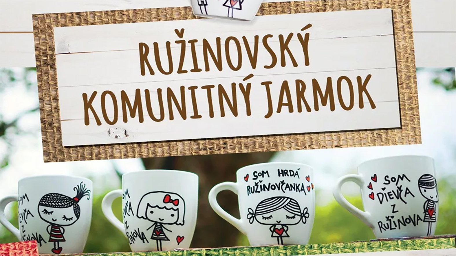 Ružinovčania sa môžu zadarmo prezentovať na komunitnom jarmoku