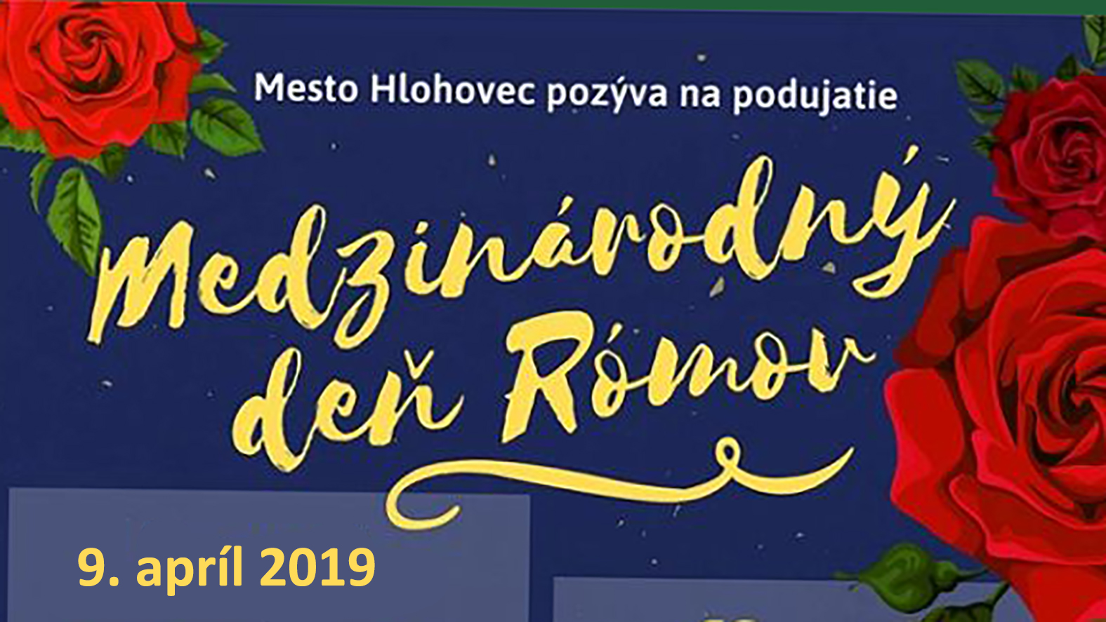 V Hlohovci si pripomenú Medzinárodný deň Rómov