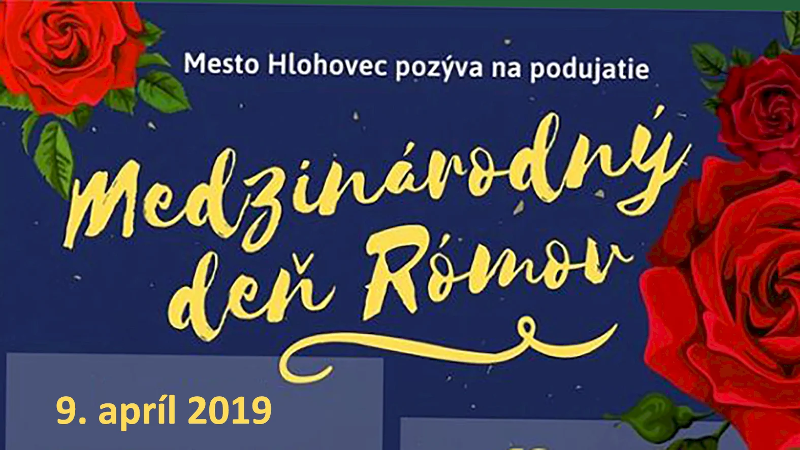 V Hlohovci si pripomenú Medzinárodný deň Rómov