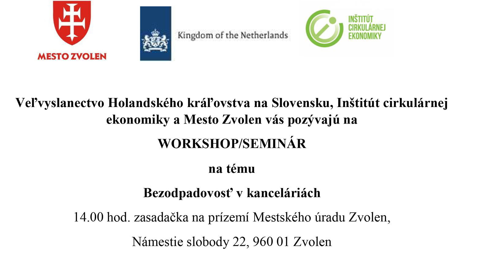 Zvolen navštívi veľvyslanec z najzelenšej ambasády. Príde nás inšpirovať