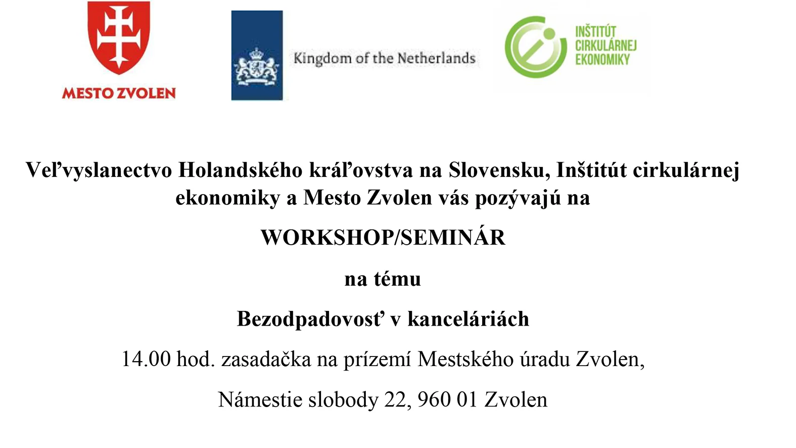 Zvolen navštívi veľvyslanec z najzelenšej ambasády. Príde nás inšpirovať