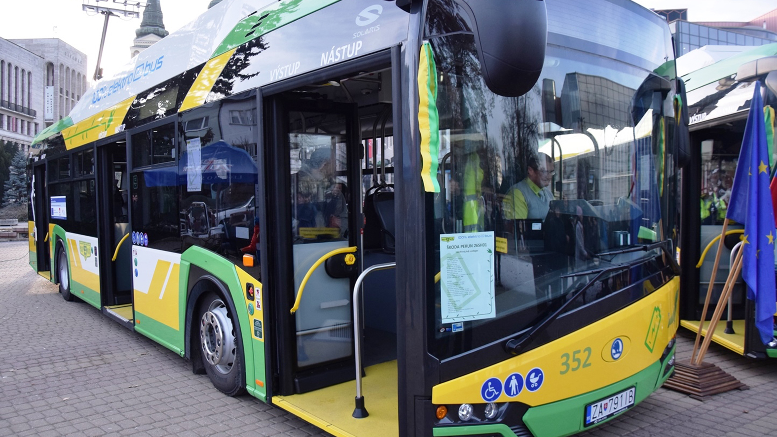 Vďaka elektrobusom je MHD v Žiline ekologickejšia
