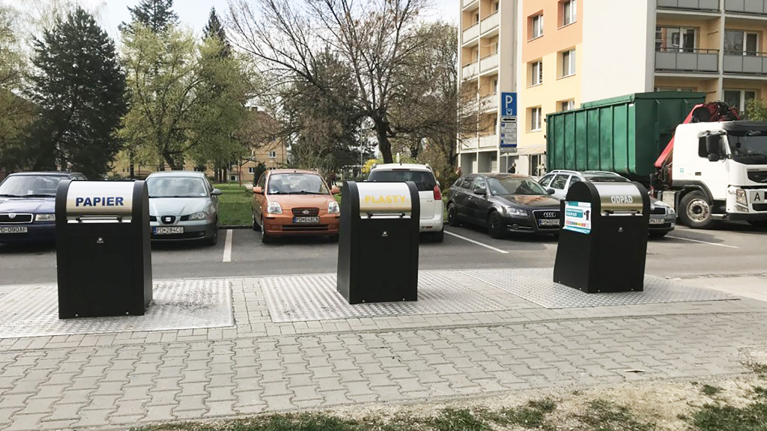 Prievidza spúšťa používanie zapustených kontajnerov