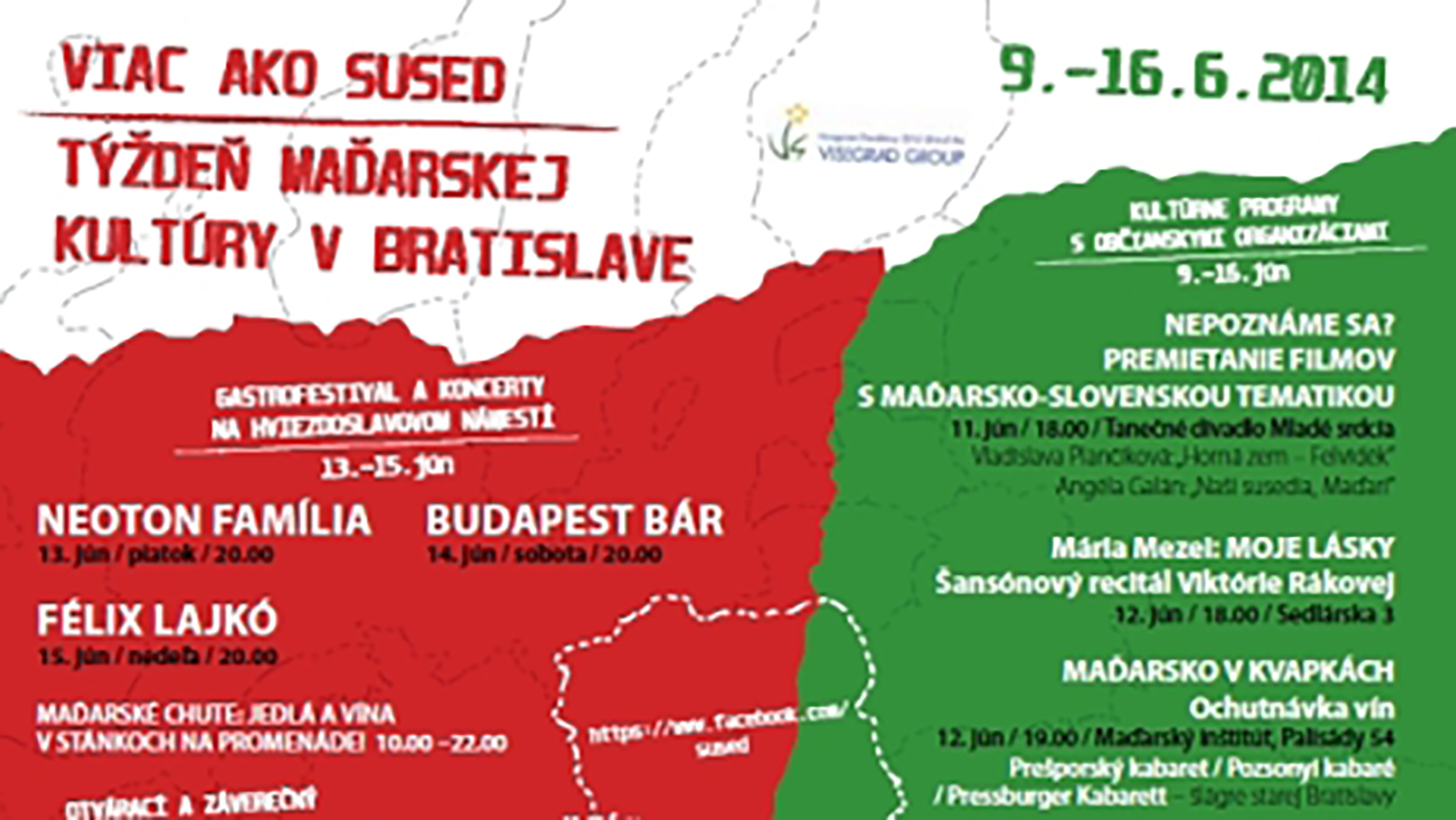 Festival maďarskej kultúry v Bratislave potrvá dlhšie, takmer celý jún