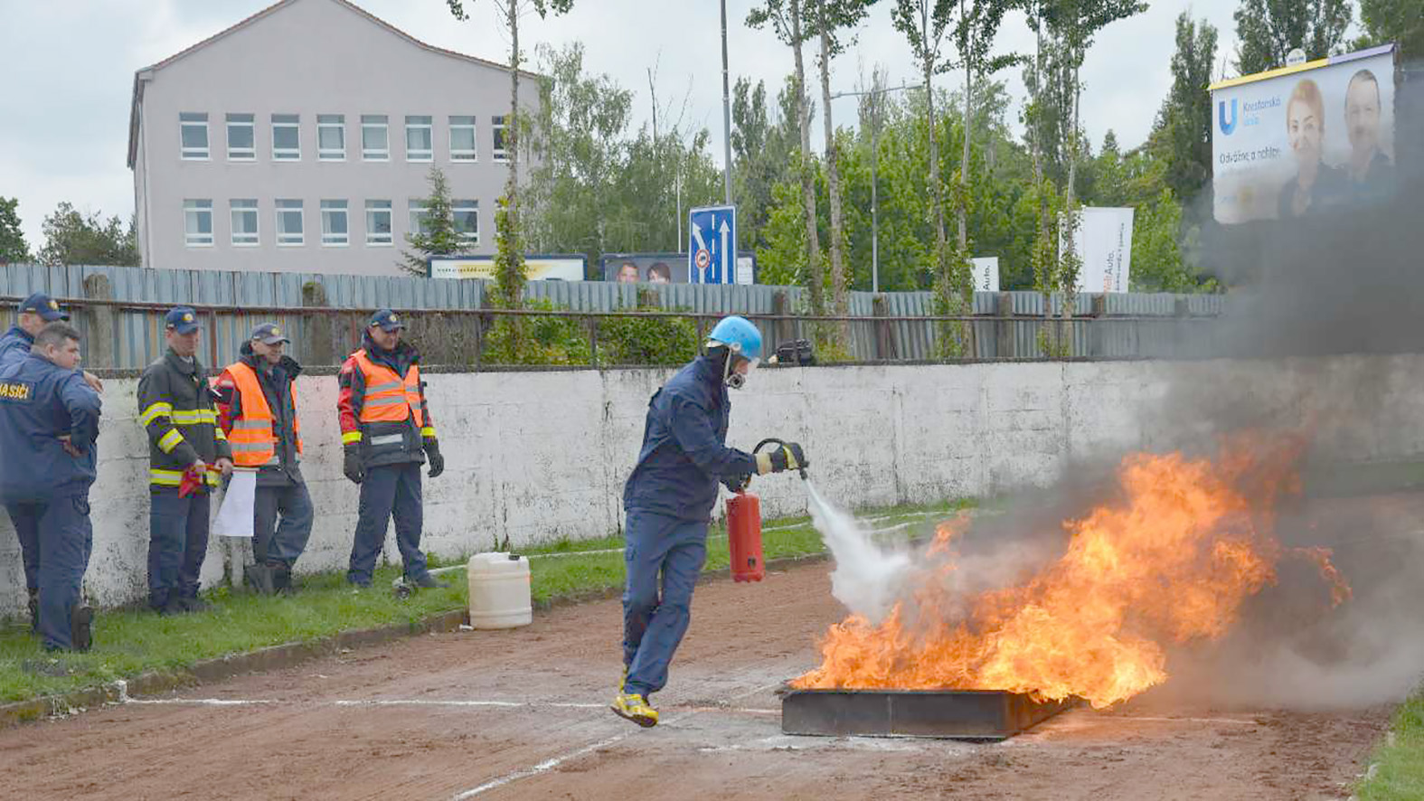 Galanta hostila krajskú súťaž v hasičskom športe
