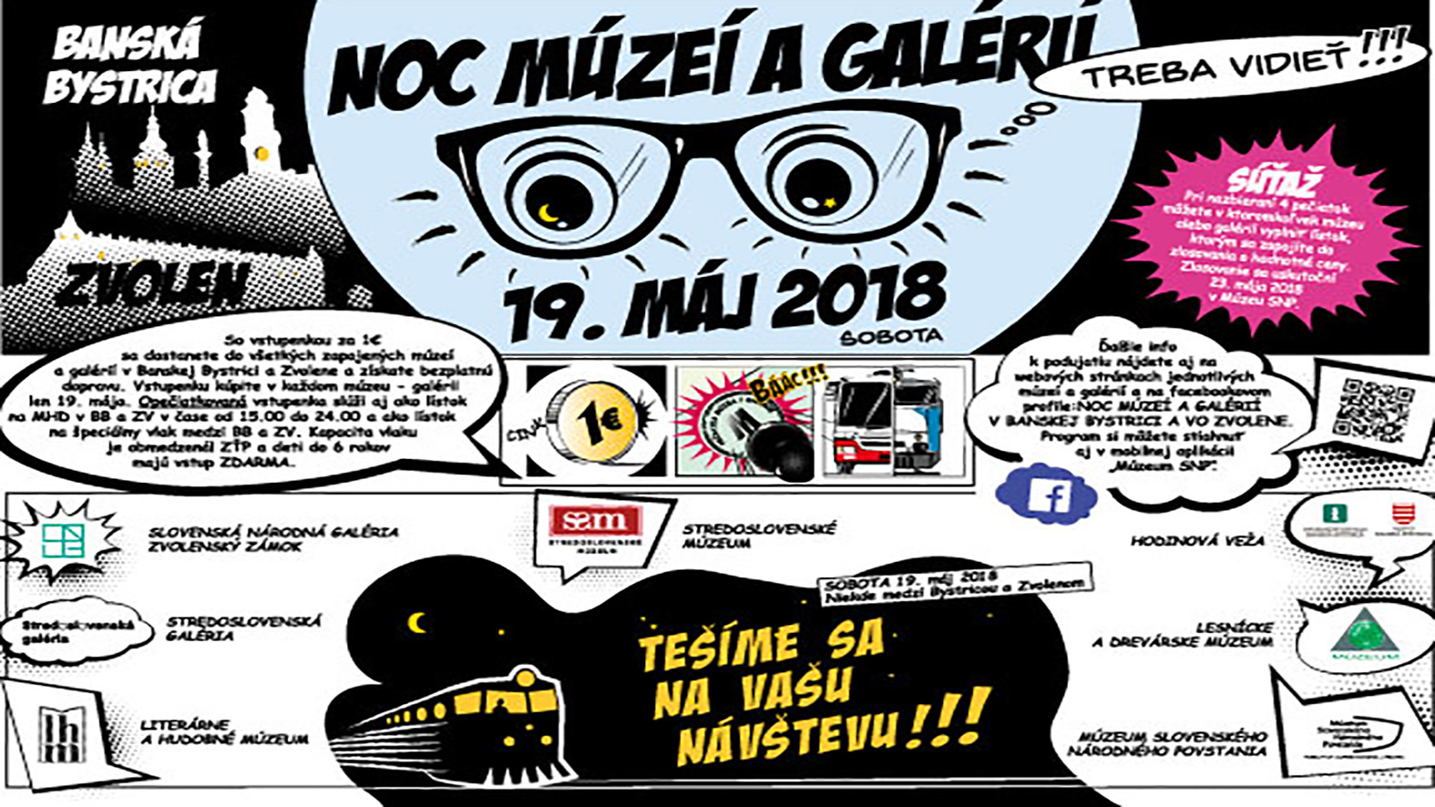 Program Noci múzeí a galérií láka najmä rodiny s deťmi