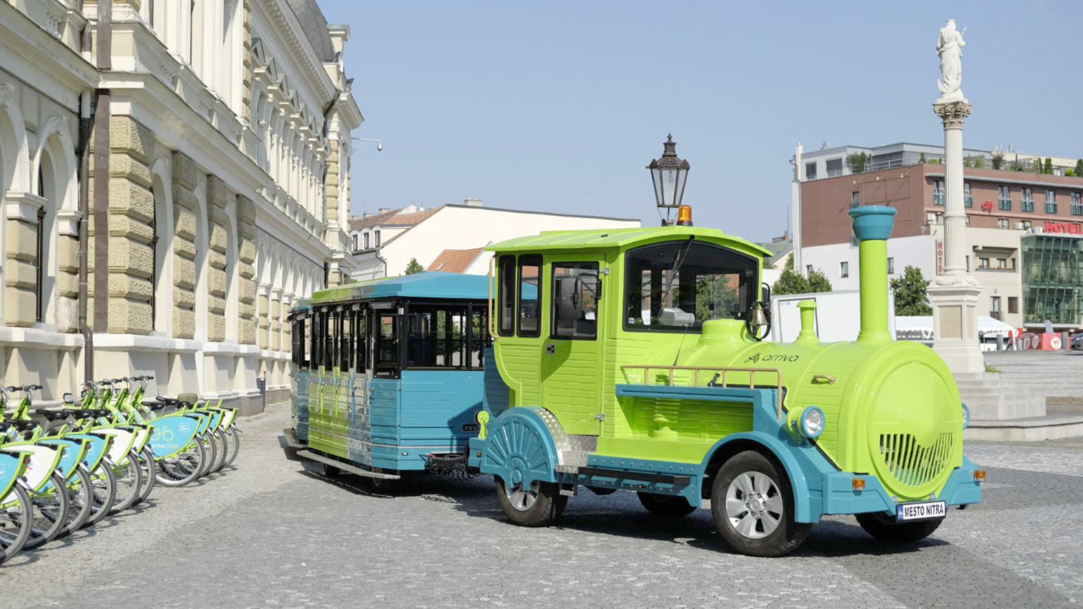 Turistický vláčik v Nitre odvezie na MDD deti zadarmo