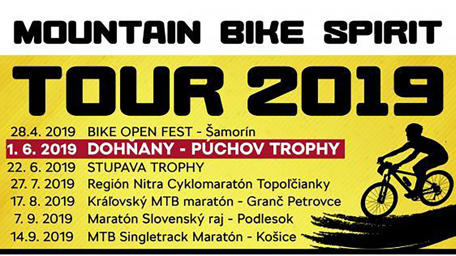 Prvého júna odštartuje Dohňany – Púchov Trophy maratón
