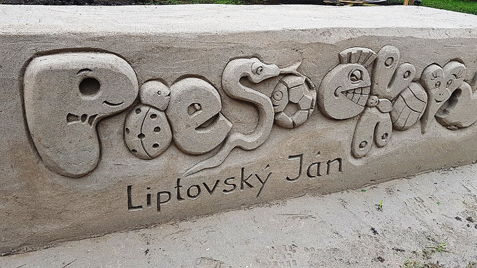 Na Liptove majú obrovitánske pieskové sochy