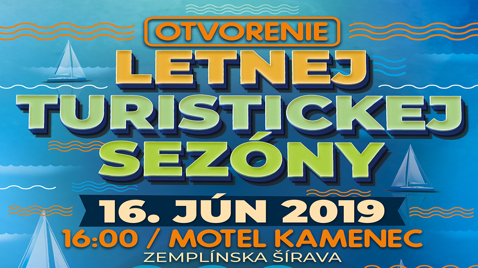 Otvorenie letnej turistickej sezóny na Zemplínskej šírave