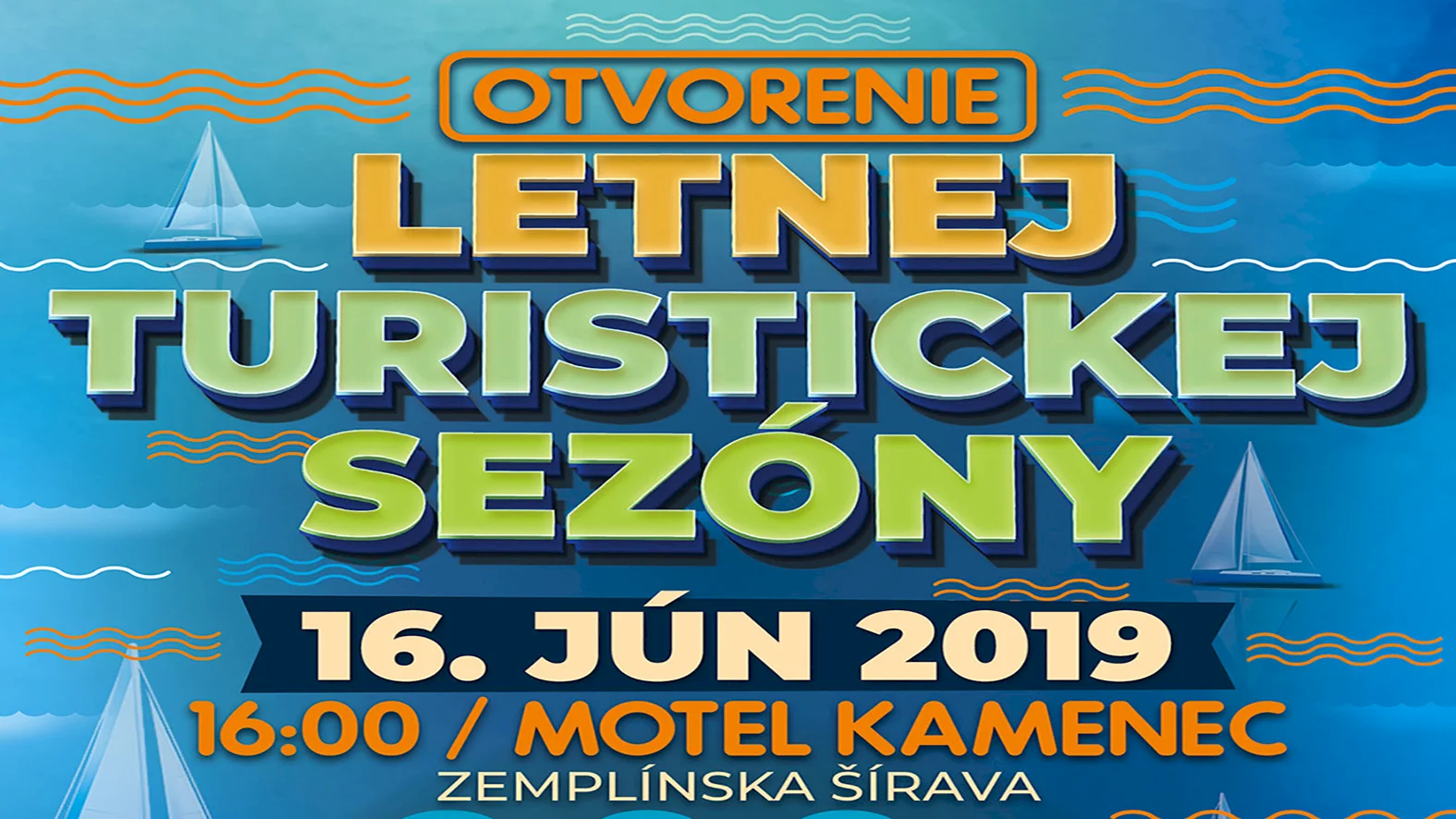 Otvorenie letnej turistickej sezóny na Zemplínskej šírave