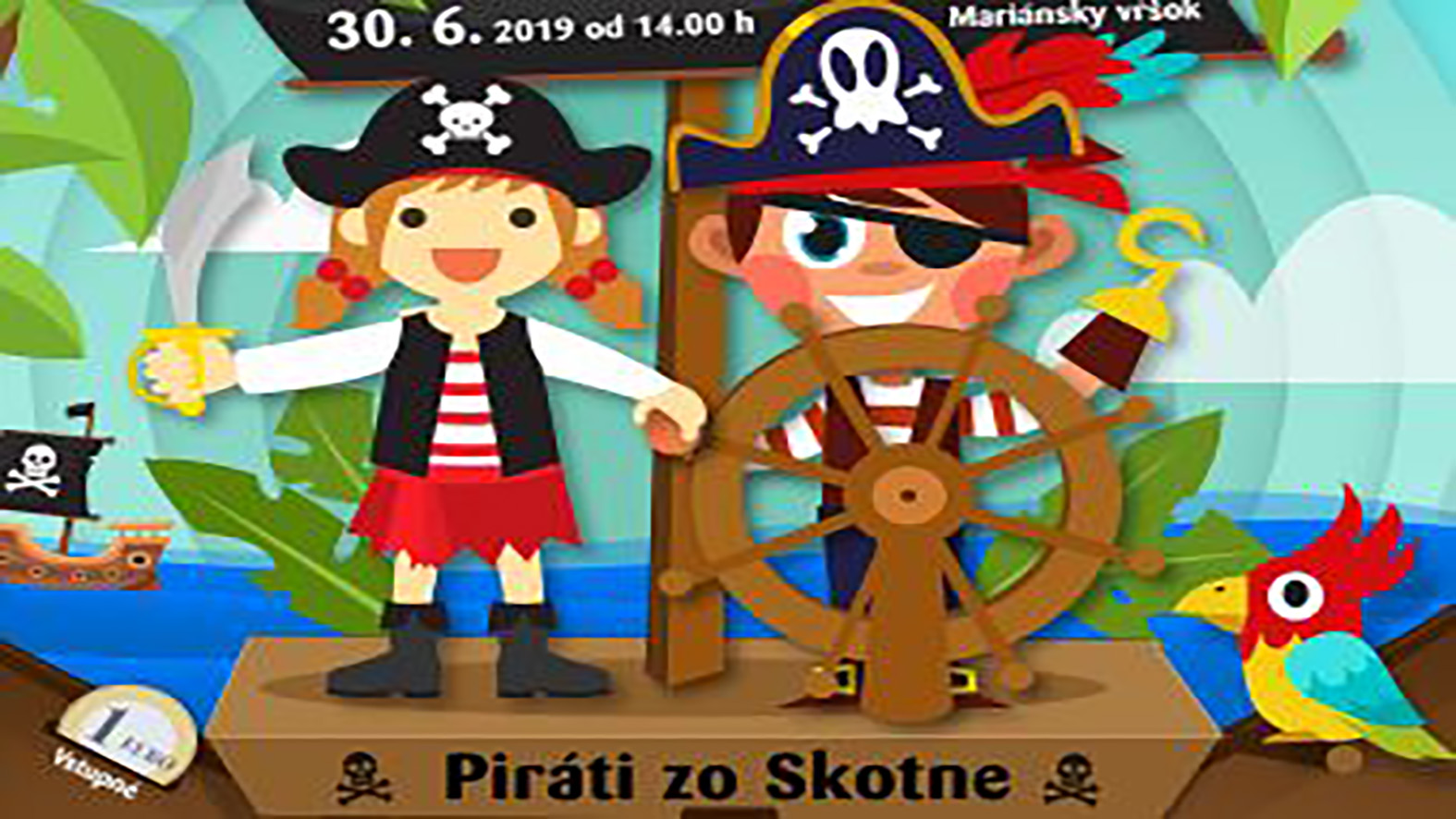 Cesta rozprávkovým lesom s podtitulom Piráti zo Skotne