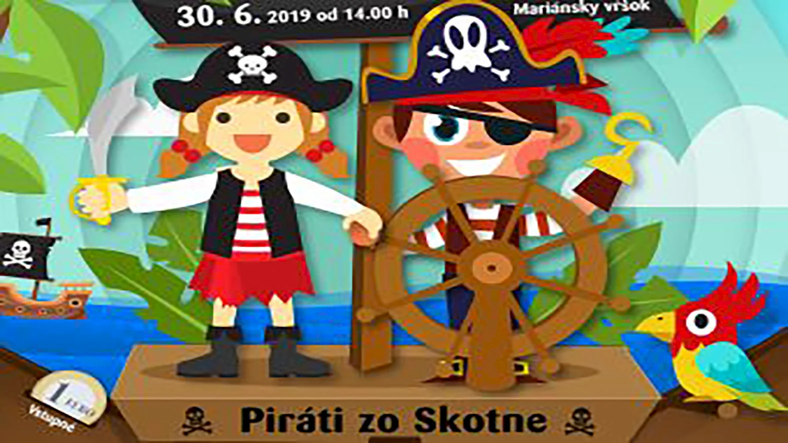 Cesta rozprávkovým lesom s podtitulom Piráti zo Skotne