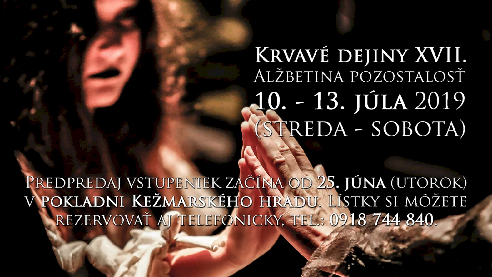 Príbeh Krvavých dejín zavedie návštevníkov do 15. a 16. storočia