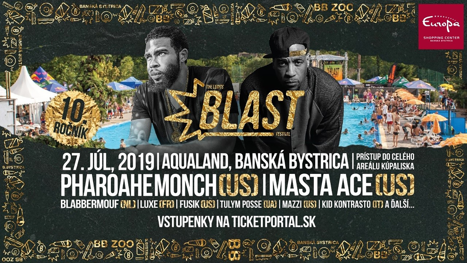 Medzinárodný festival The Legits Blast oslavuje desiate narodeniny