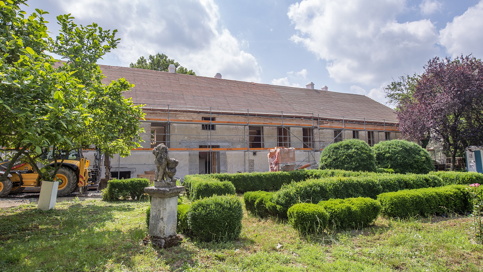 Kaštieľ v Modre dostáva novú strechu