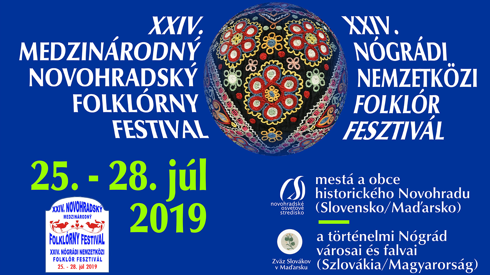 XXIV. Medzinárodný Novohradský folklórny festival
