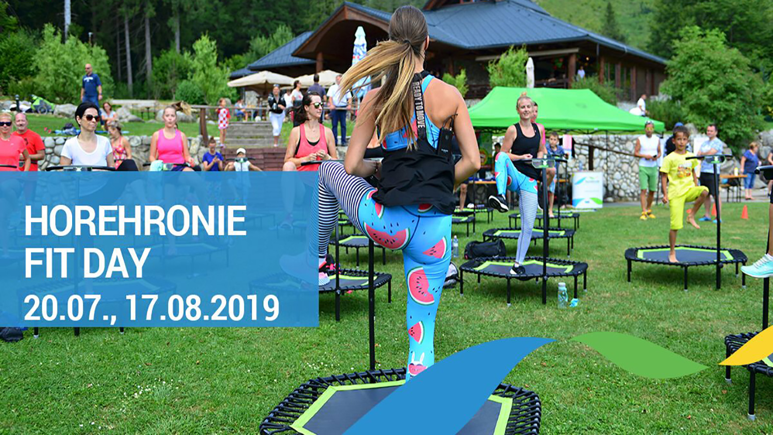 Rozhýb svoje telo počas HOREHRONIE FIT Day