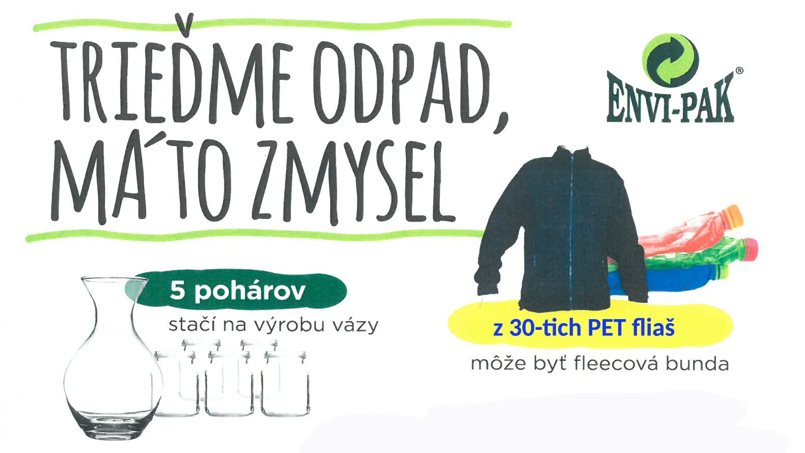 ENVI - PAK: Triedený zber sa musí zintenzívniť, výrobcovia by mali platiť viac