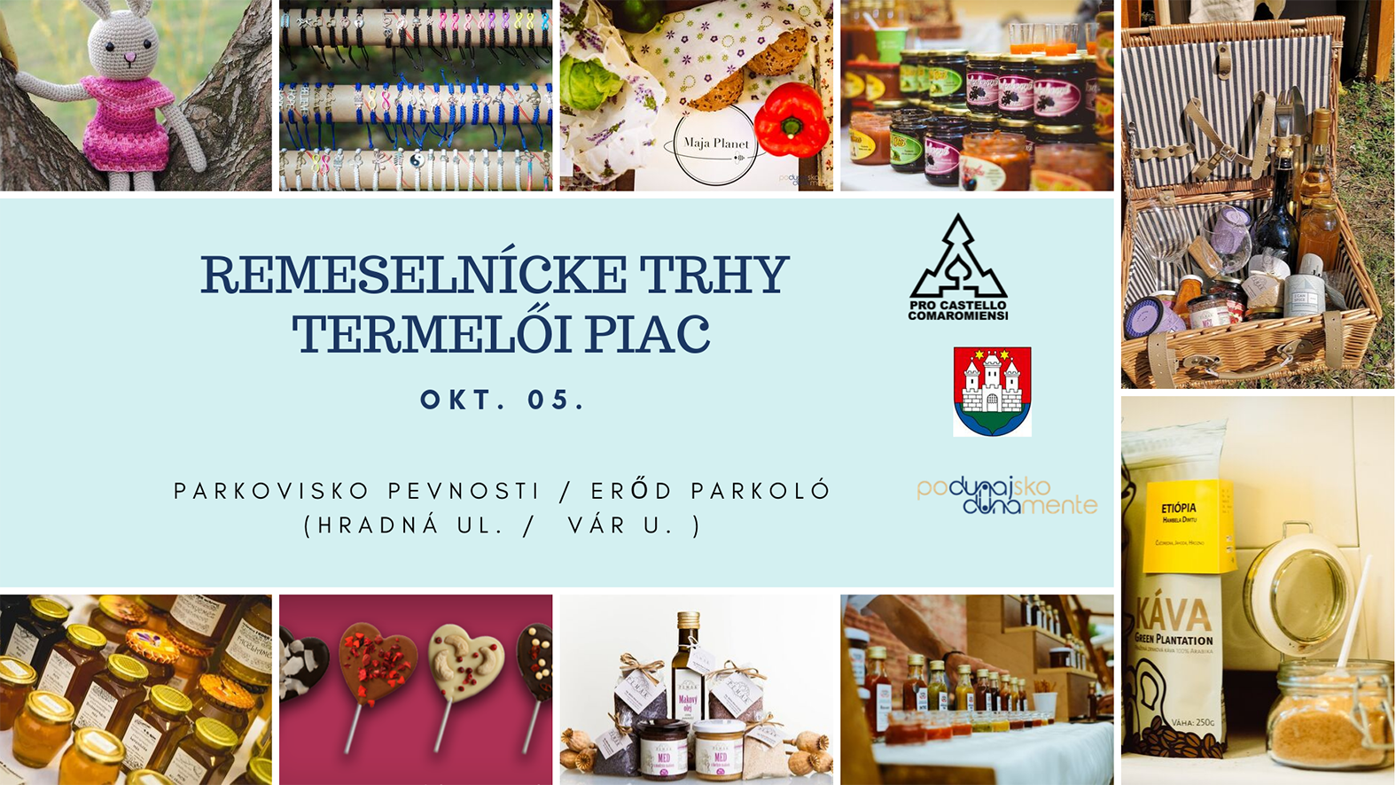 Remeselnícke trhy pri múroch Komárňanskej pevnosti