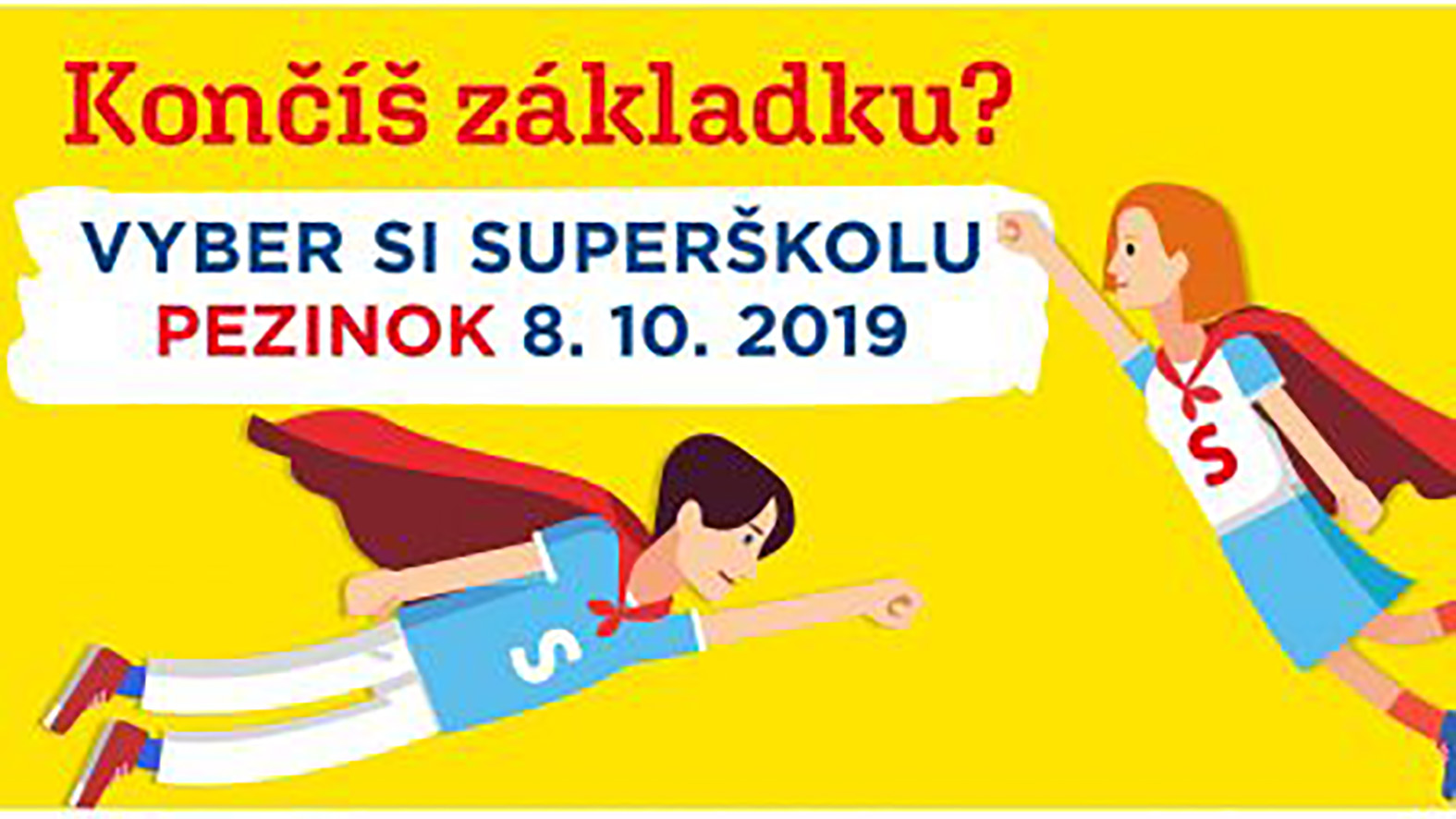 Prezentačné podujatie Župné školy pre teba v Pezinku