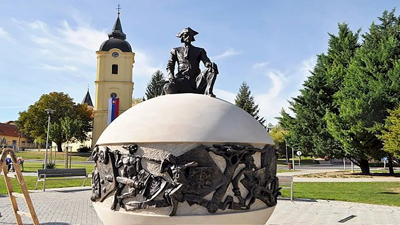 Mesto Vrbové udelilo Beňovského glóbus in memoriam cestovateľovi F. Kelemu