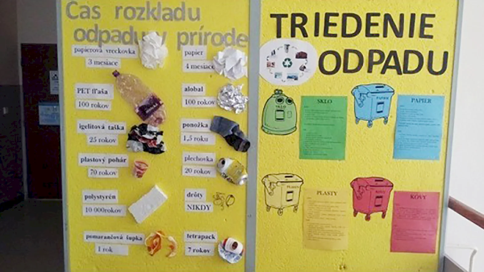 Mesto učí deti triediť odpad