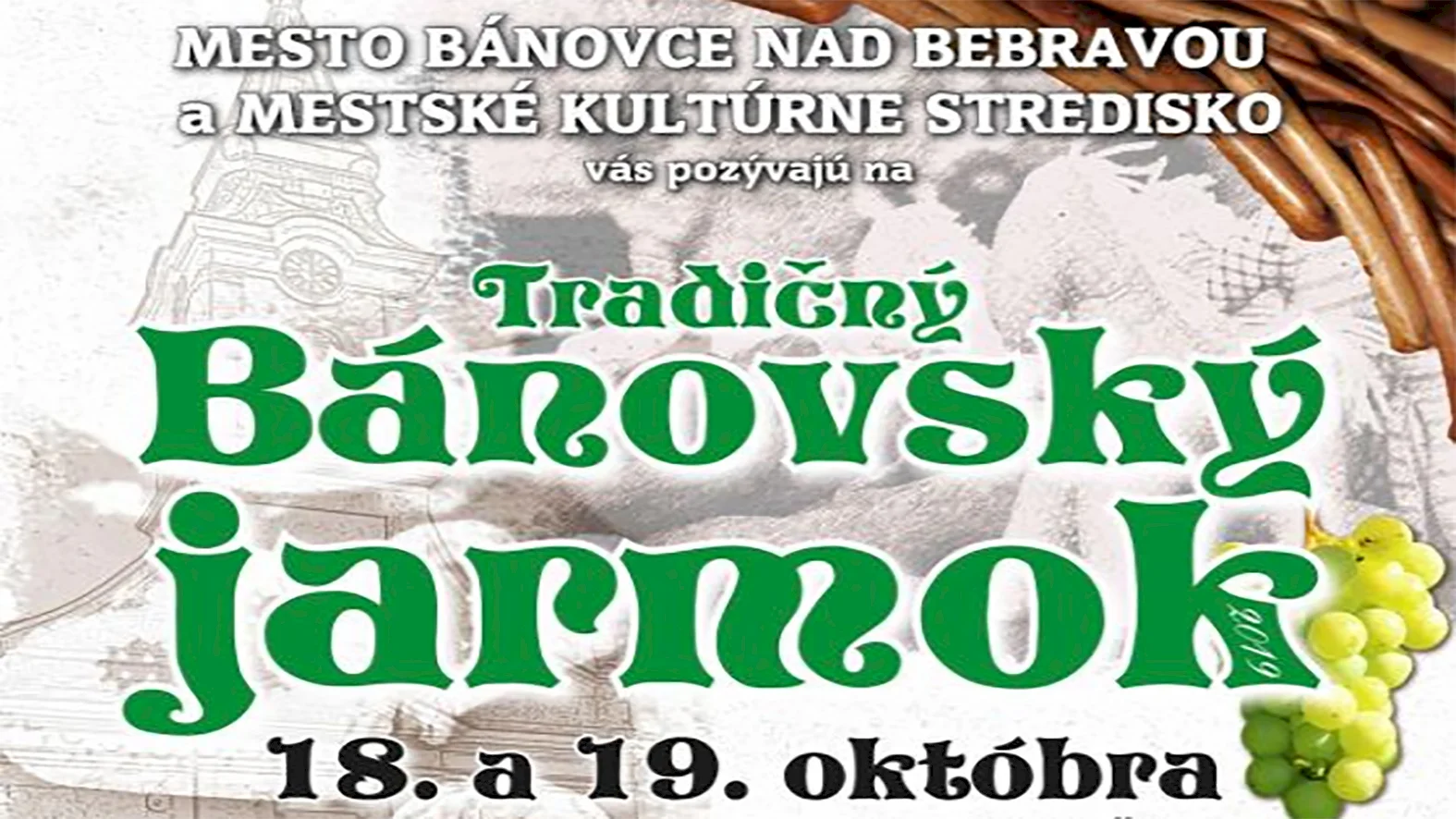 Pozvánka na Tradičný bánovský jarmok