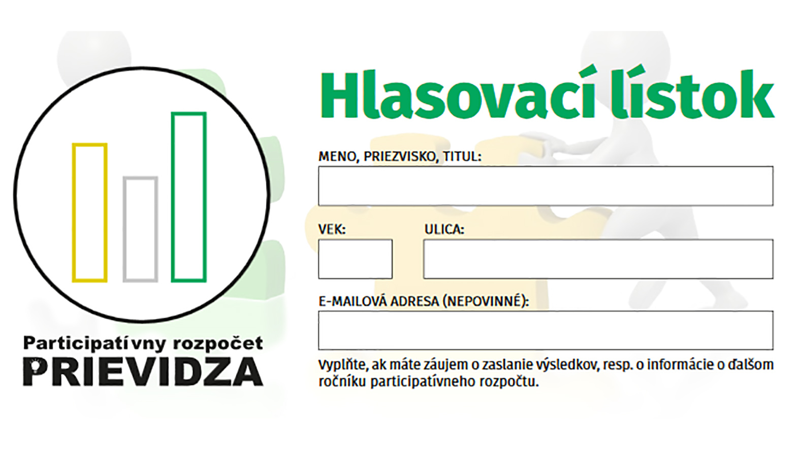 V Prievidzi hlasujú o projektoch participatívneho rozpočtu 2019